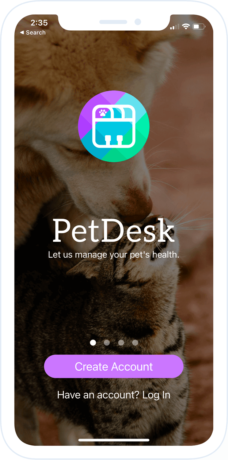 PetDesk app